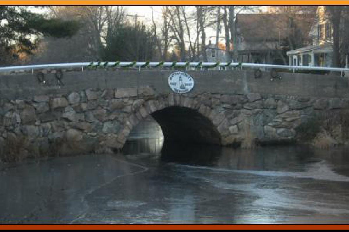 Arched Bridge at River Rd.